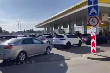 АЗС у Криму. Фото: Telegram