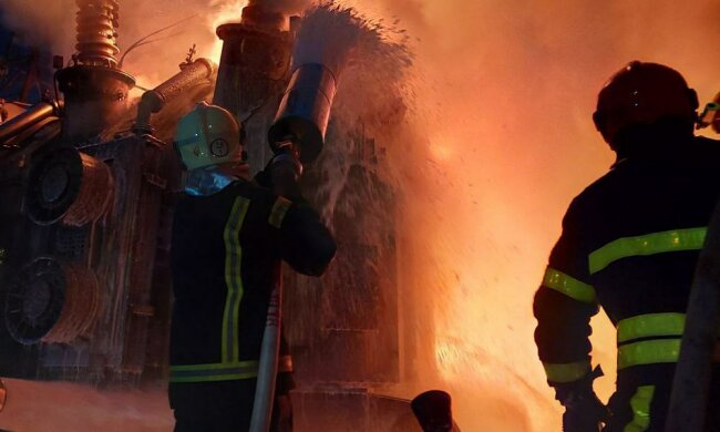 Пожар. Фото: ГСЧС