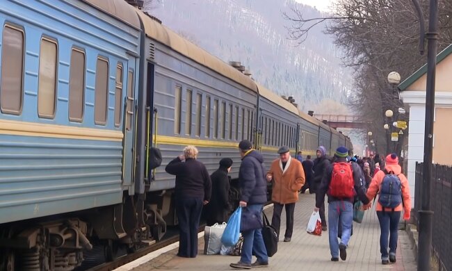 Поезд. Фото: скриншот YouTube-видео