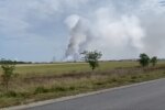 Пожар в Крыму. Фото: скриншот YouTube-видео