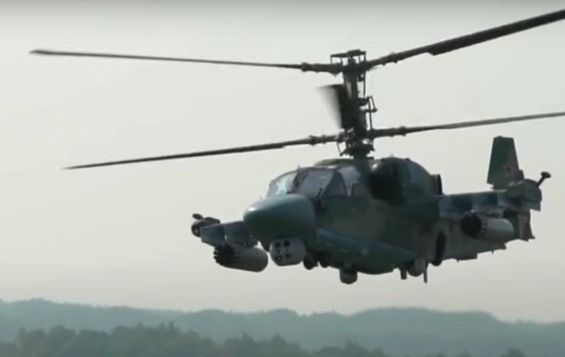 Вертолет Ка-52. Фото: YouTube, скрин