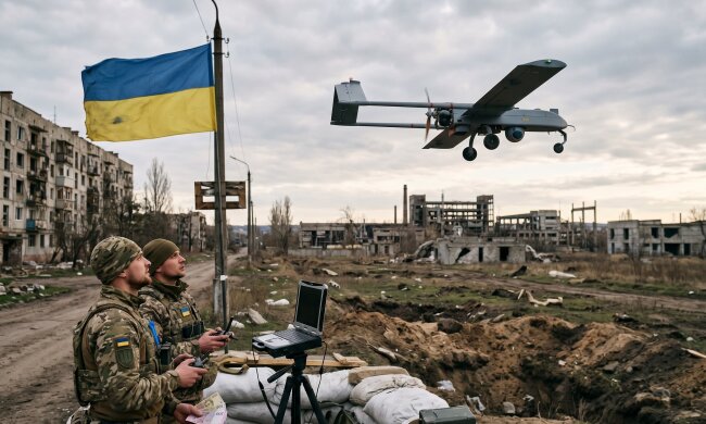 американський військовий дрон RQ-70 безпілотник