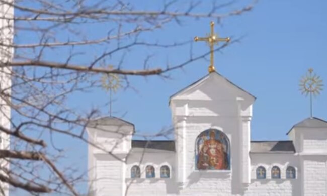 Церква. Фото: скріншот YouTube-відео