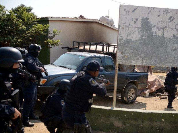 Наркоторговцы Мексики застрелили четырех полицейских, фото: Голос.ua