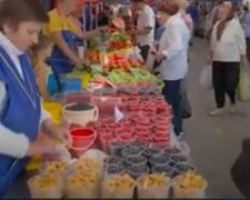 Рынок. Фото: скриншот YouTube
