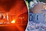 Наслідки влучання дрона у житловий будинок у Дніпрі