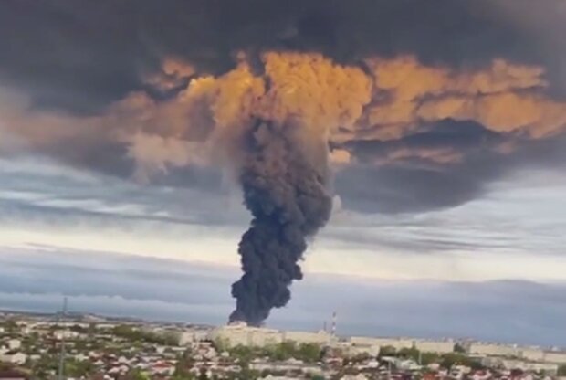 Взрыв в Севастополе. Фото: скриншот Telegram-видео