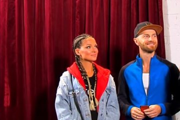 Влад Яма с женой Лилианой. Фото: скриншот YouTube.