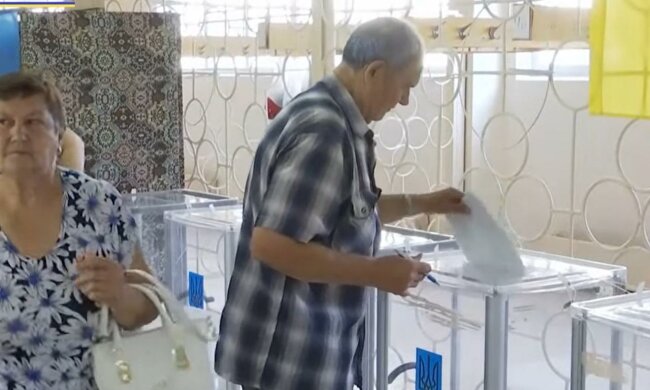 Выборы, Украина. Фото: скрин youtube