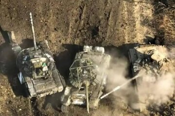 Розбита техніка рф. Фото: Facebook