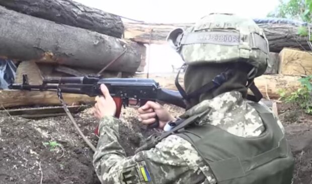 Боевики атаковали позиции ВСУ. Фото: youtube