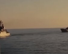 Російські кораблі у Чорному морі. Фото: скріншот YouTube-відео