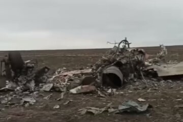Сбитый самолет рф. Фото: скриншот YouTube-видео