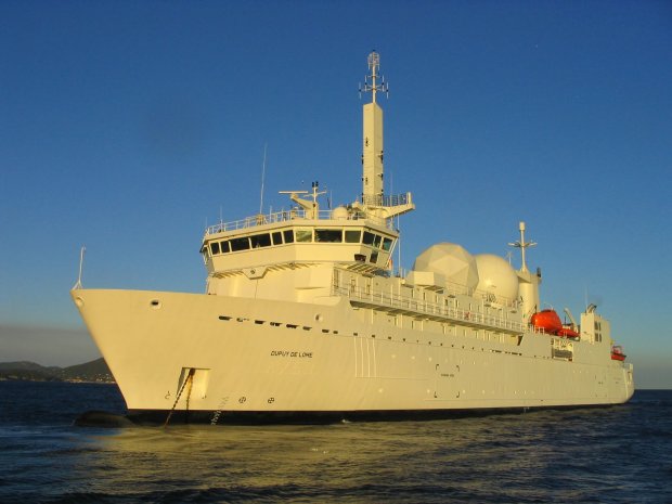 В Черное море вошел самый большой корабль из Франции: будет искать шпионов (фото)