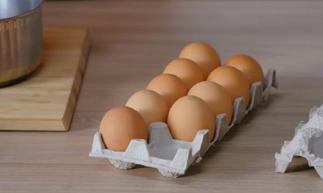 Яйця. Фото: YouTube