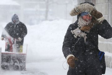 зима в Украине, фото: gettyimages