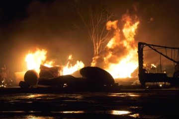 Пожар. Фото: скрин youtube