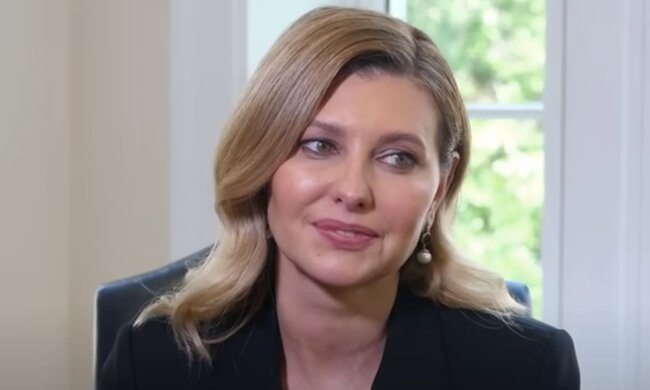 Елена Зеленская. Фото: скриншот YouTube-видео