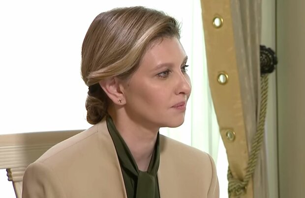 Елена Зеленская. Фото: скриншот Telegram-видео