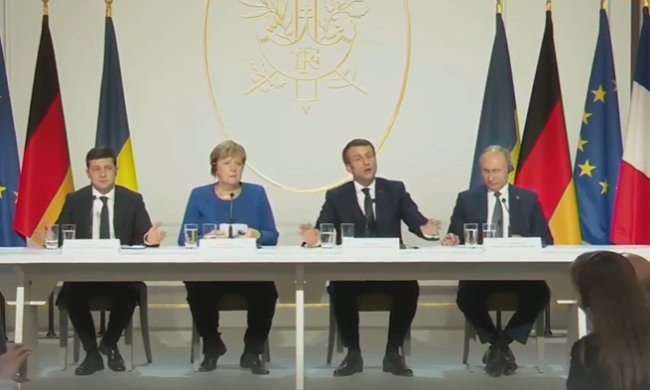 Встреча в нормандском формате. Скриншот видео