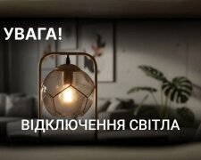 Графіки відключення світла, електроенергія, попередження. Фото: Telegram