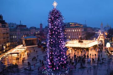 Киев. Новый год. Фото: скриншот Youtube