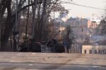 Сгоревшая техника рф. Фото: скриншот YouTube-видео