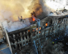 Пожар в Одессе, фото- Сегодня.ЮА