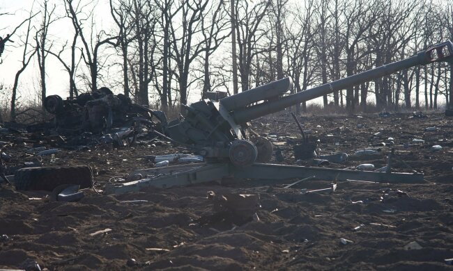 Разбитая техника оккупанта. Фото: Генштаб ВСУ