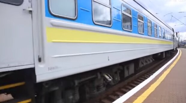 Потяг. Фото: скріншот Youtube-відео