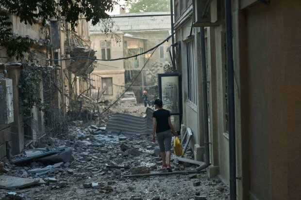 Наслідки атаки по Одесі. Фото: Telegram