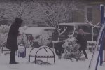 Снегопады. Фото: скриншот YouTube-видео