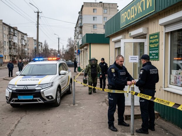 поліція затримання граната магазин Чернігівщина