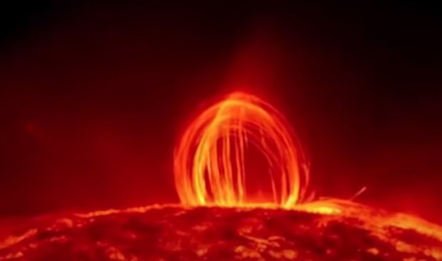 Магнитные бури на Солнце. Фото6 скриншот youtube