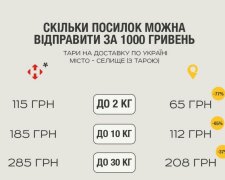 В половину дешевле: Укрпочта решила добить Новую почту тарифами - таблица сравнений