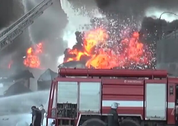 Пожар. Фото: скриншот Youtube