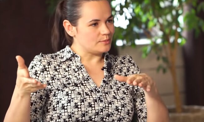 Светлана Тихановская. Фото: скриншот YouTube