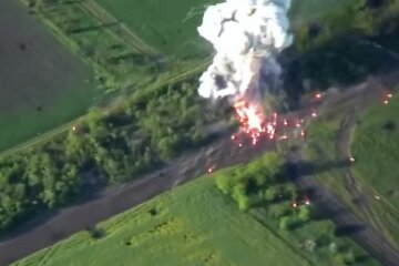 Уничтожение техники рф. Фото: скриншот YouTube-видео