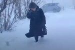 Сильный ветер и снег зимой. Фото: скриншот YouTube-видео