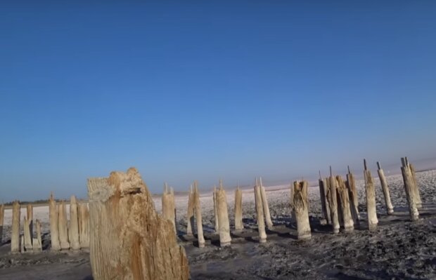 Озеро Сасык-Сиваш. Фото: скриншот YouTube