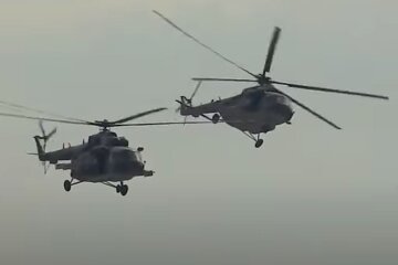 Вертольоти Мі-17. Фото: скріншот YouTube-відео