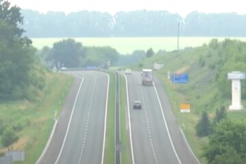 Трасса Киев-Одесса. Фото: скриншот YouTUbe