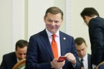 Чуть джинсы не репнули: Ляшко на велосипеде приехал к Зеленскому