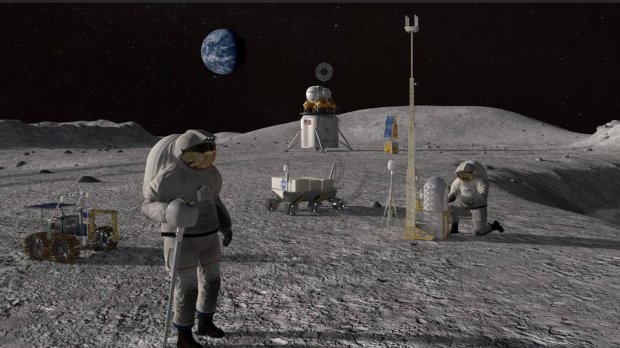 США решили отправить на Луну человека и оставить его там на специальной базе