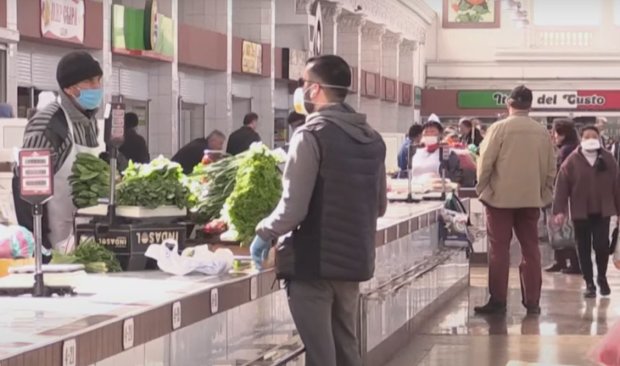 Рынки в Украине. Фото: скриншот YouTube