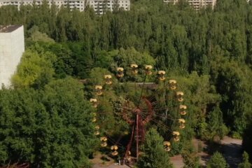 Чернобыльская зона. Фото: YouTube