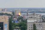Взрыв в Воронеже. Фото: Telegram