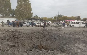 Место после удара оккупантов. Фото: Telegram