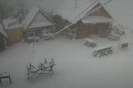 На западе Украины - снег. Фото: youtube