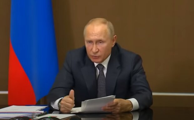 Владимир Путин: Скриншот YouTube
